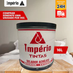 Selador Acrilico Interno e Externo 16L - Império de Parede Branco