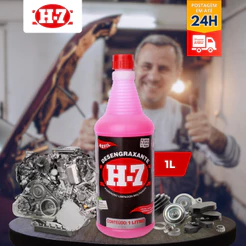 Desengraxante H7 1 Litro - Limpeza Pesada Multiuso