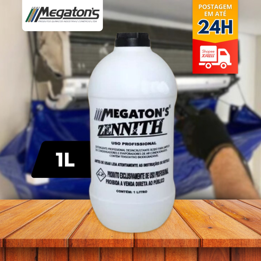 Zennith Detergente Limpeza De Serpentina Ar Condicionado 1L em Oferta na Shopee