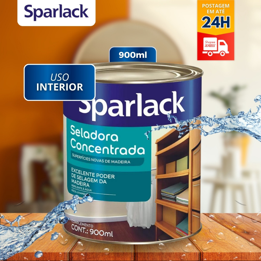 Seladora Concentrada Madeira Sparlack 900ml