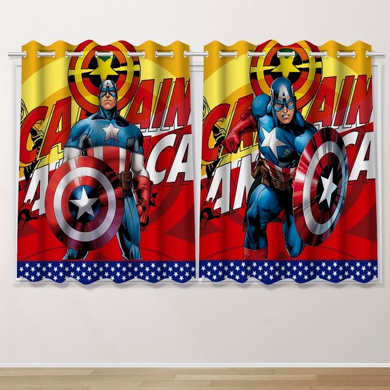 Cortina Capitão América: Onde Comprar | BuscaProdutos