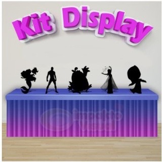 Kit 5 Displays De Mesa Festa Decoração Infantil Aleatorio 42