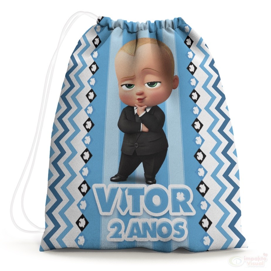 30 Sacolinhas Surpresa Personalizada Tecido Chefinho (15x20) em Oferta na Shopee