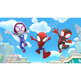 Painel em Lona Tema Spidey e Seus Amigos 1,00x0,80 em Oferta na Shopee