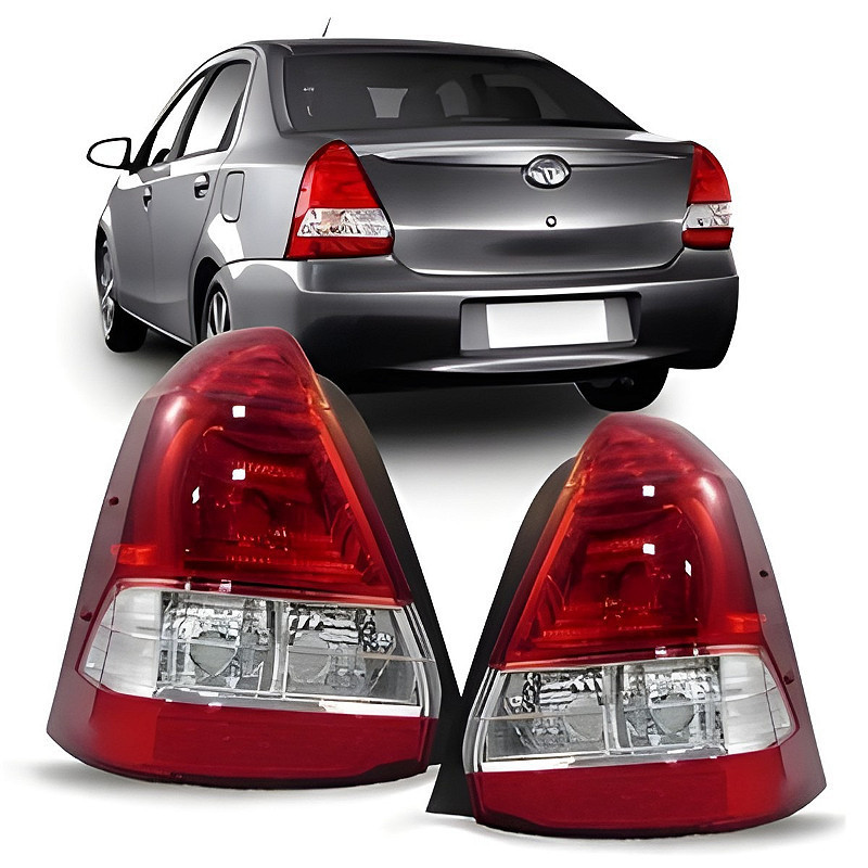Lanterna Traseira Etios Sedan Bicolor 2013 2014 2015 2016 2017 2018 2019 - IMPORTADO