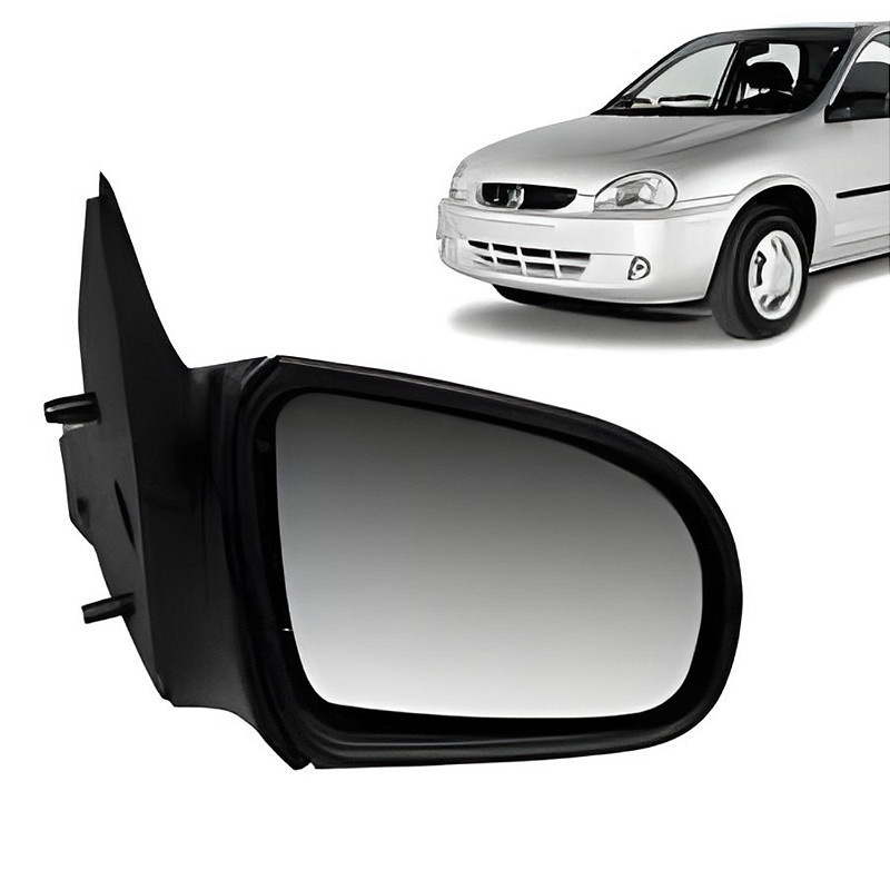 Retrovisor Corsa Super Wind Classic Wagon Pick Up 94 95 96 97 98 99 2000 á 2014 Fixo COFRAN