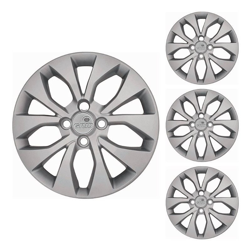 Jogo de Calota Onix/Prisma Aro 15 (2012/2016) - GRID 375CP