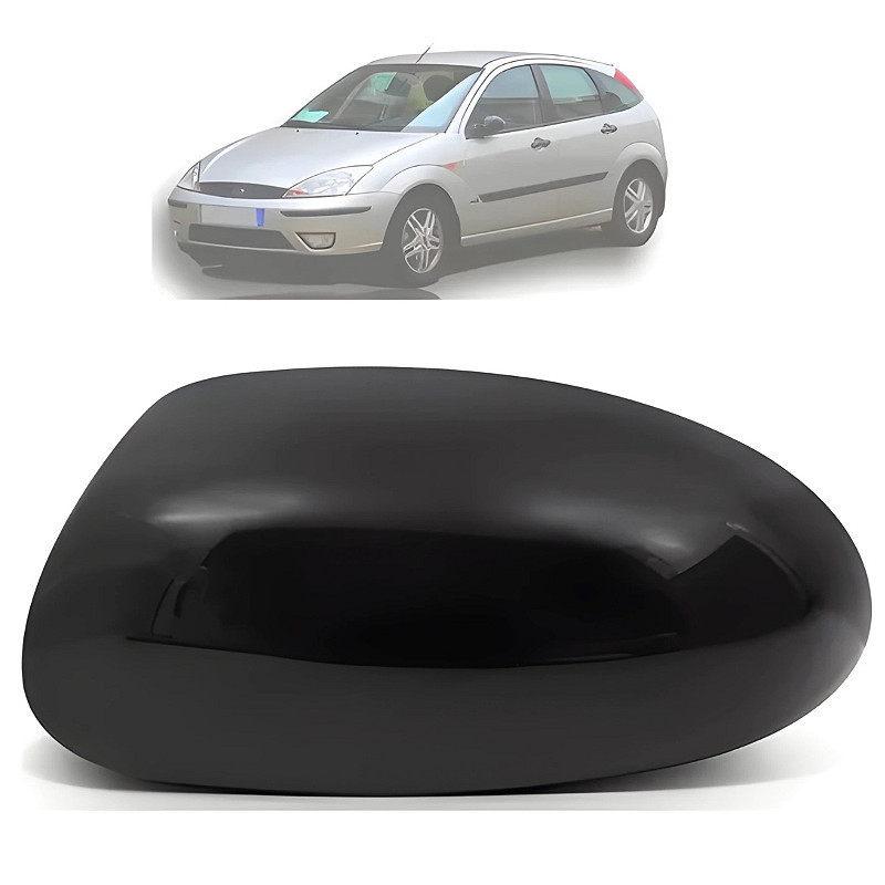 Capa Retrovisor Focus Preto Liso 2002 2003 2004 2005 2006 2007 2008 - Original FICOSA