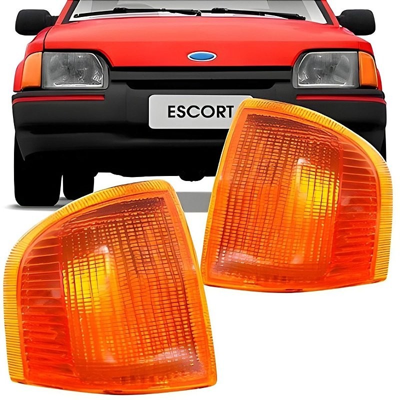 Lanterna Dianteira Apollo/Verona/Escort Âmbar (1987/1993) - COFRAN
