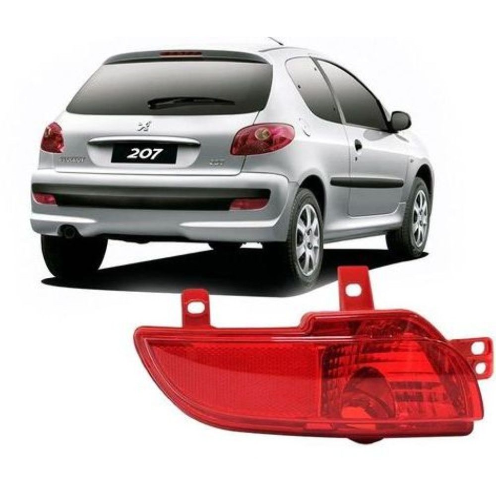 Lanterna Neblina Peugeot 207 Hatch (2008/2015) - FITAM