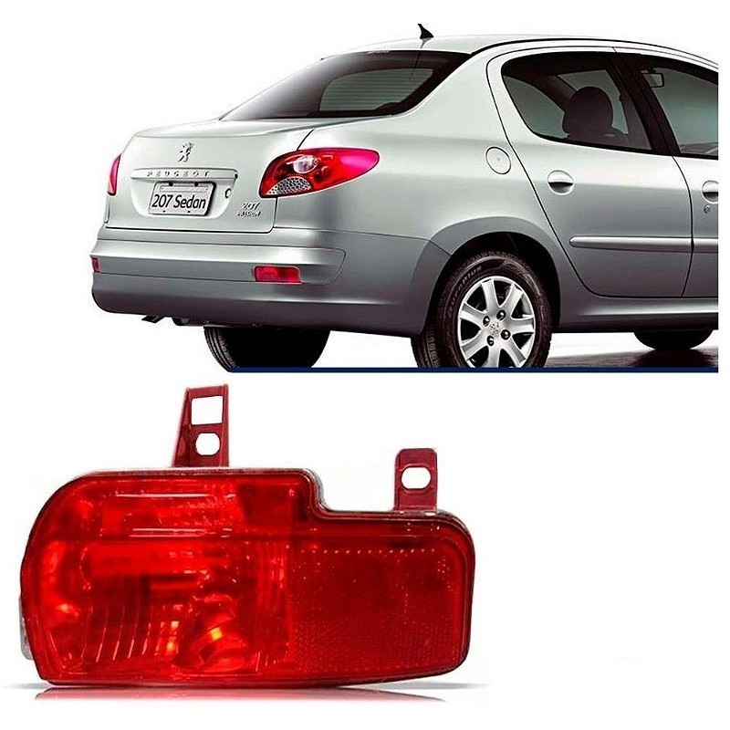 Lanterna Neblina Peugeot 207 Sedan 2008 2009 2010 2011 2012 2013 - FITAM