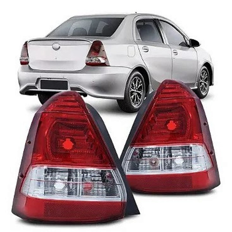 Lanterna Traseira Etios Sedan Platinium (2017 em Diante) - FITAM
