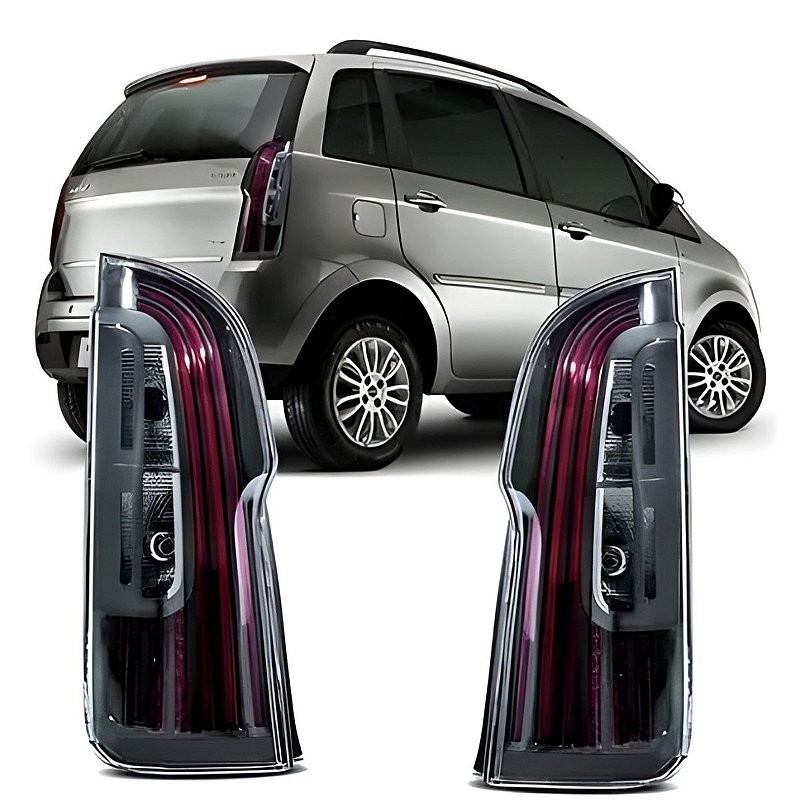 Lanterna Traseira Idea 2011 2012 2013 2014 2015 2016 Moldura Preta Original MAGNETI MARELLI