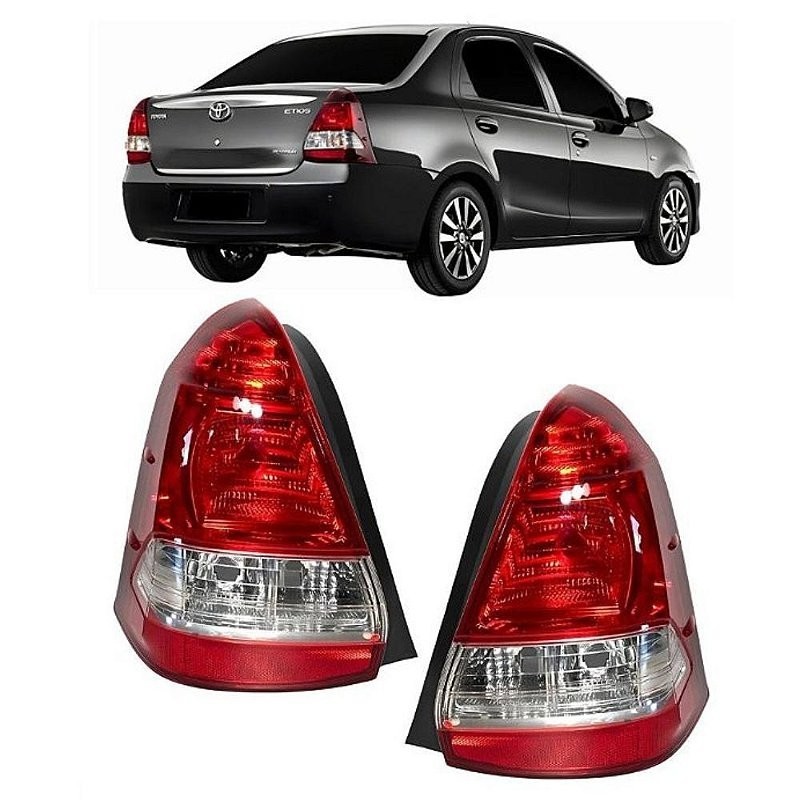 Lanterna Traseira Etios Sedan Bicolor 2013 2014 2015 - AUTOMOTIVE