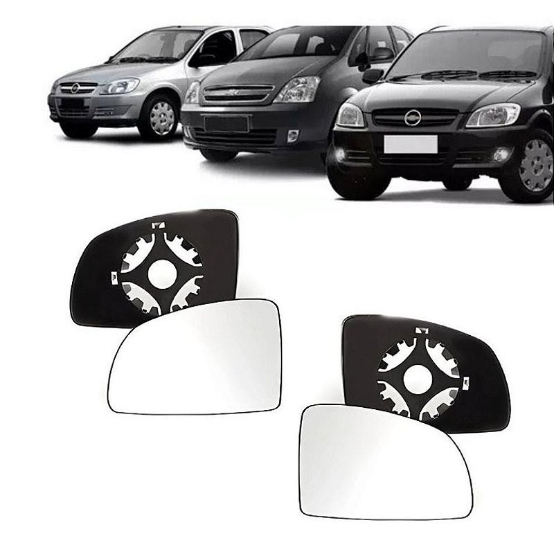 Lente Retrovisor Meriva/Celta/Prisma com Base 07/13 FICOSA