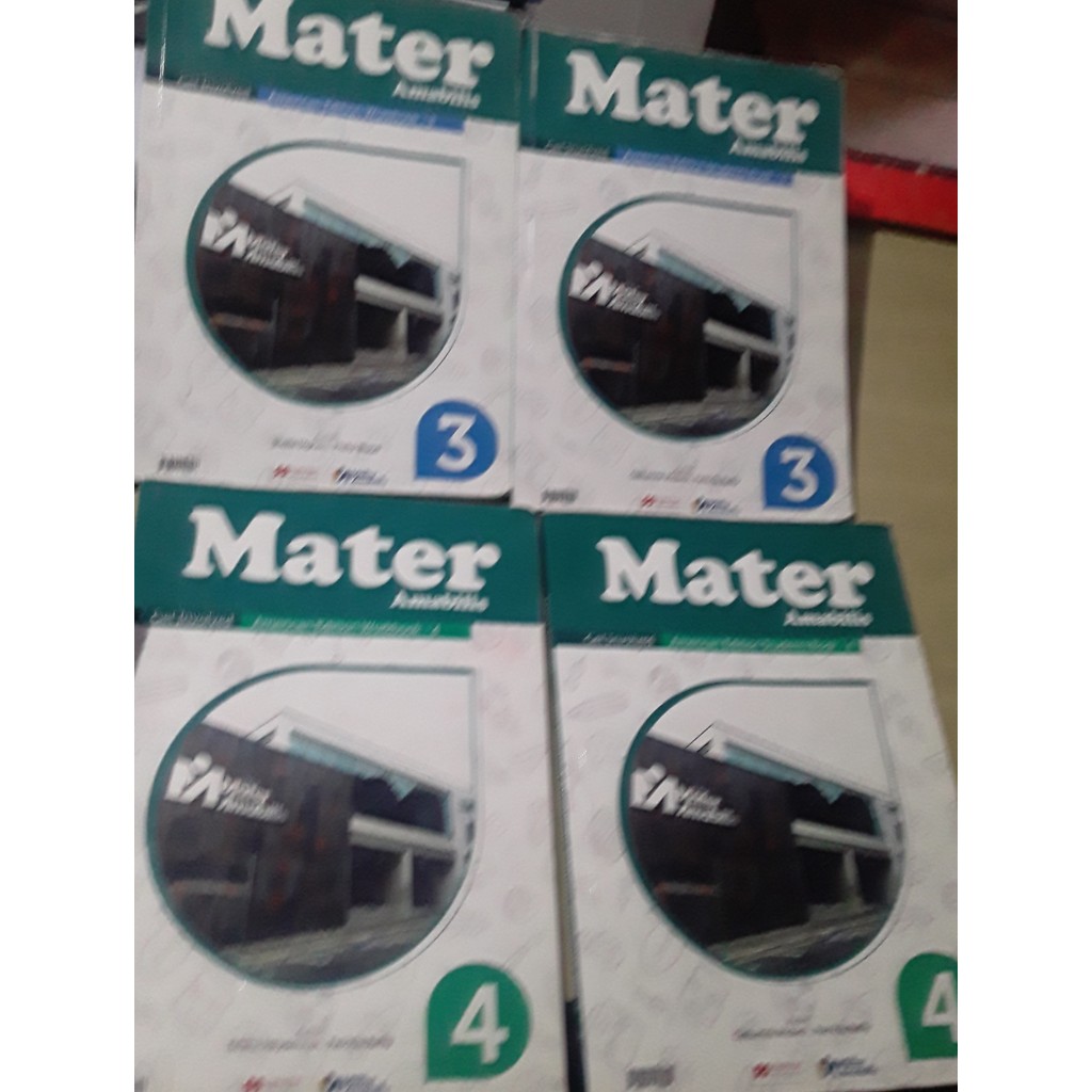 Livros Mater Amabilis get involved American edition students book and workbook 3 e 4 - 04 volumes - Ano 2022