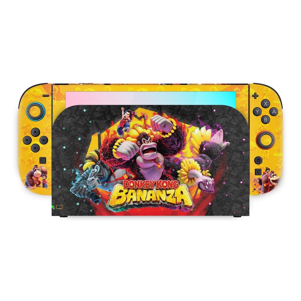 Skin Anti-Rage Nintendo Switch 2 Adesivo - Donkey Kong Bananza