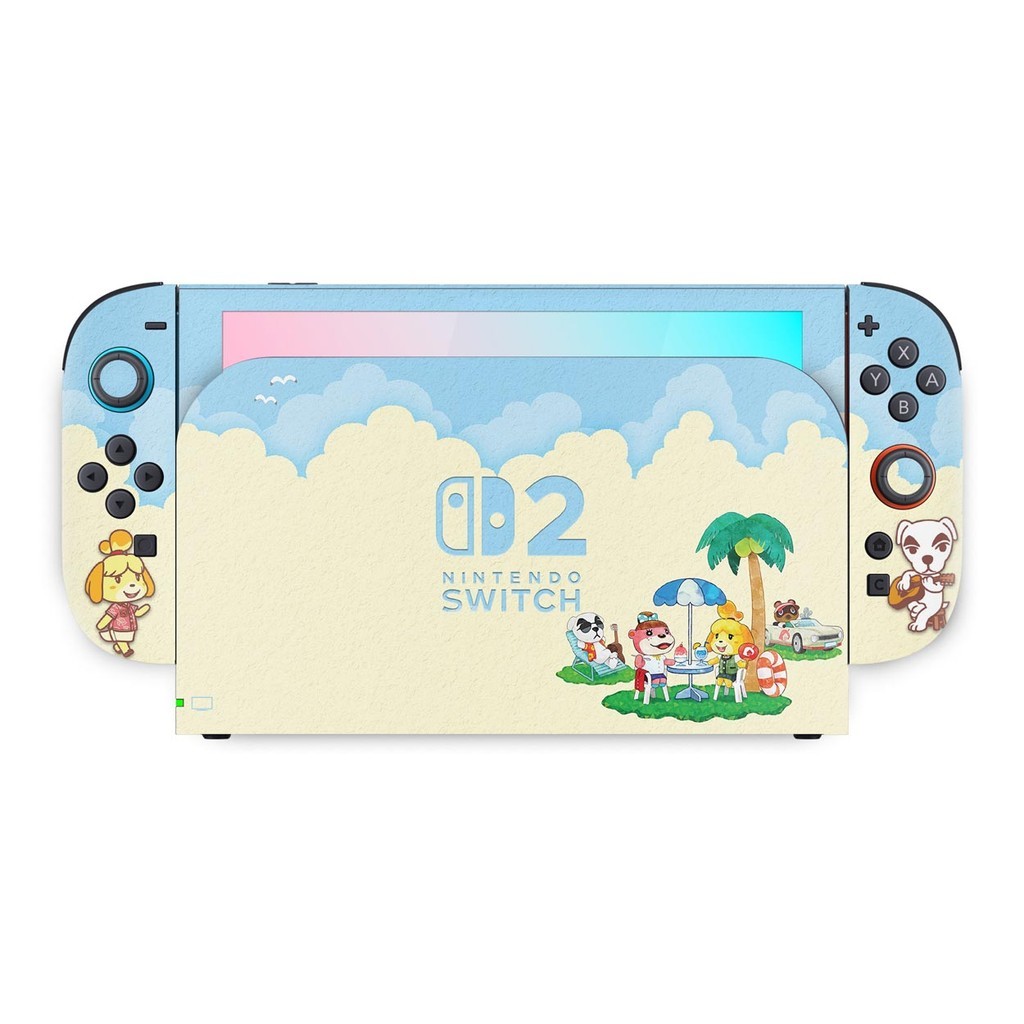 Skin Anti-Rage Nintendo Switch 2 Adesivo - Animal Crossing