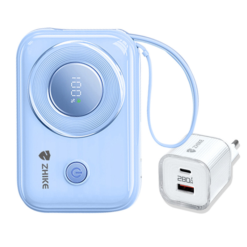 Power Bank 20000mAh Carregador Portátil Rápido Display Digital 2 Cabos Inclusos Compacto e Leve Para Celular Viagem em Oferta na Shopee