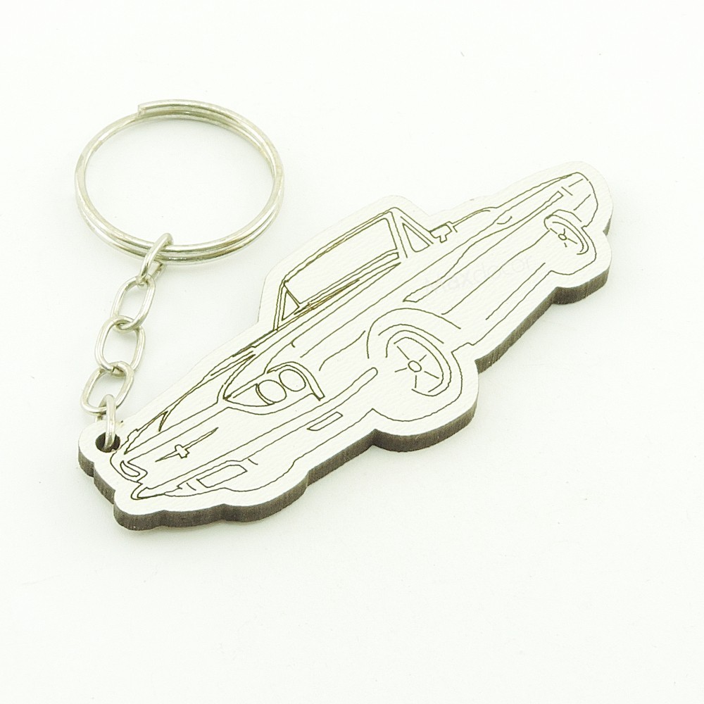 30 Chaveiros Personalizados Mdf - Carros - Ford Thunderbird