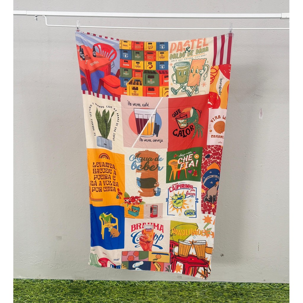 Canga Decorativa Personalizada coleção Brasilidade