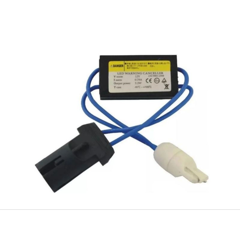 Resistor canceller veicular para lâmpada T10 (unidade) em Oferta na Shopee