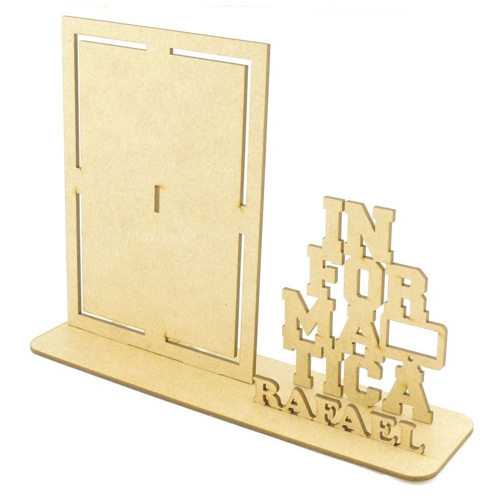 10 Porta Retrato Display Personalizado Mdf - Informática