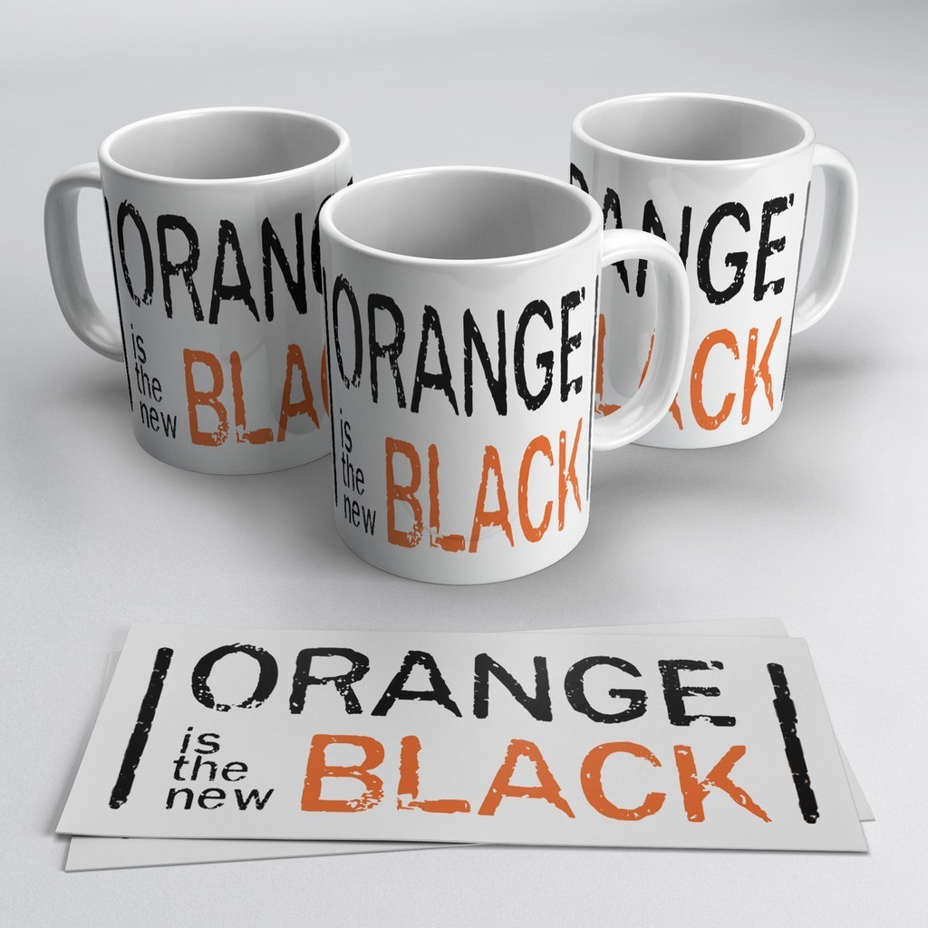 Caneca Orange is The New Black Series Prisão Prision Filmes