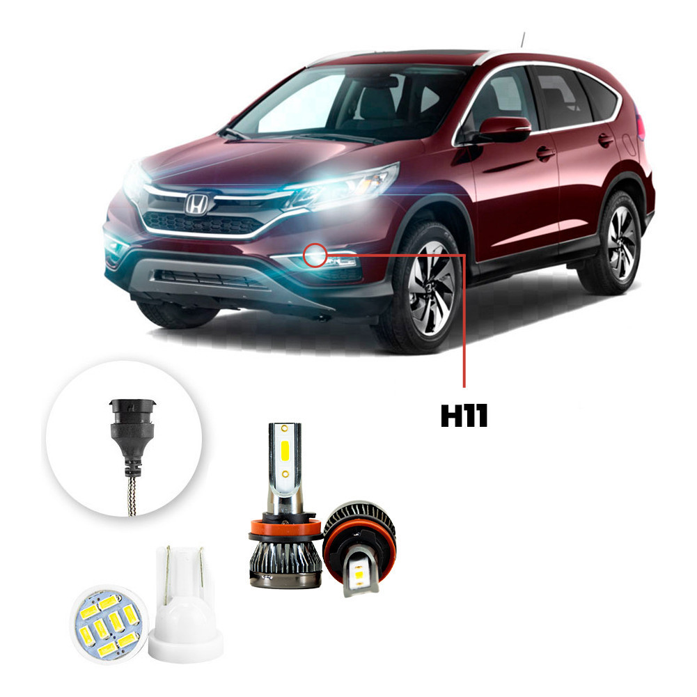 Ultra Led Nano Honda Cr-v Crv 2008-2017 H11 22000lm