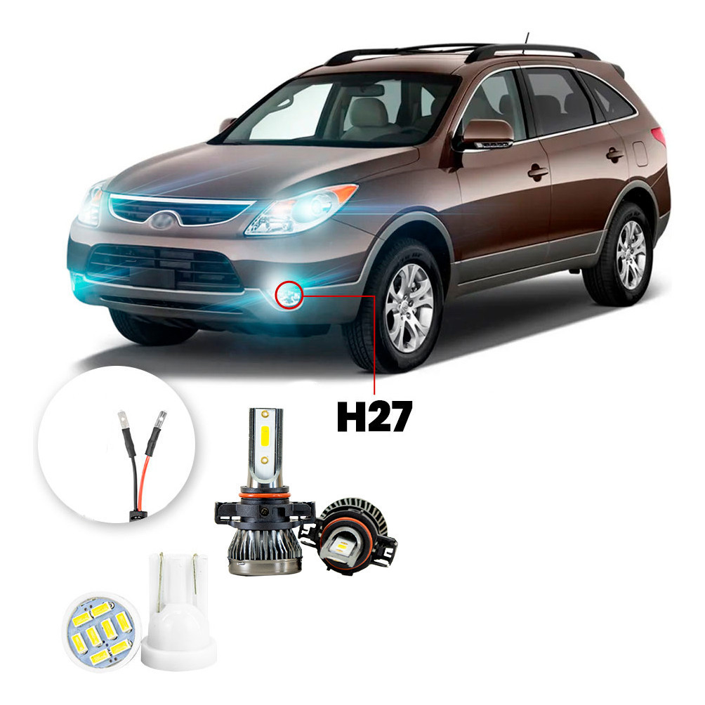 Ultra Led Nano 22000lm Hyundai Vera Cruz 2006-2021 Milha