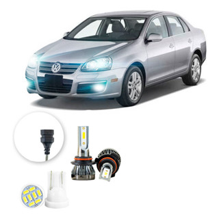 Ultra Led Nano 22000lm Volkswagen Jetta 2007-2010 Milha em Oferta na Shopee
