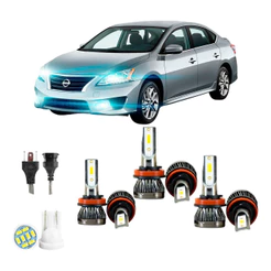 Ultra Led Nano 22000lm Nissan Sentra 2014 A 2021 H9 H11 H11