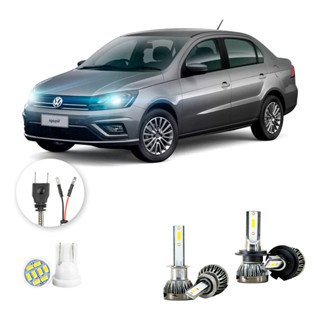 Ultra Led Nano 22000lm Volkswagen Voyage 2017-2021 H1 H7 em Oferta na Shopee