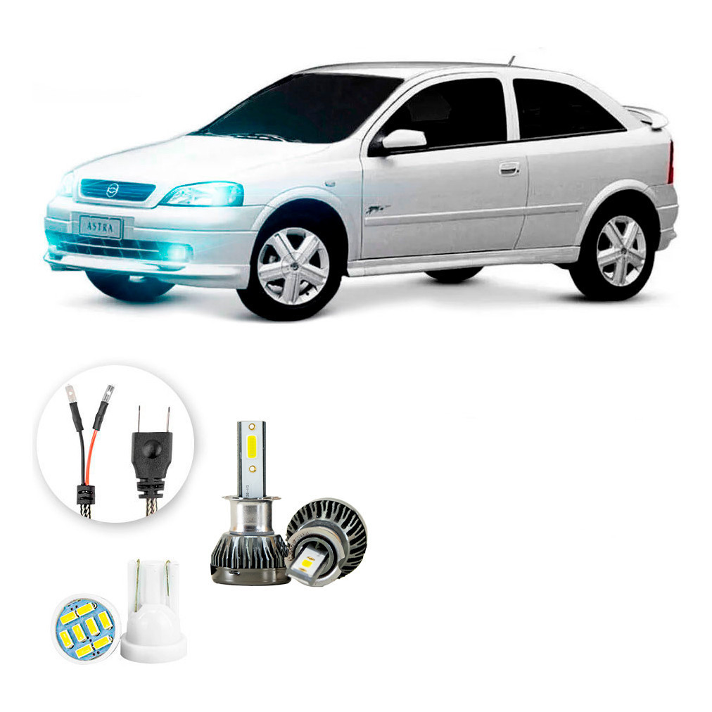 Ultra Led Nano 22000lm Chevrolet Astra 1999-2000 Farol Milha