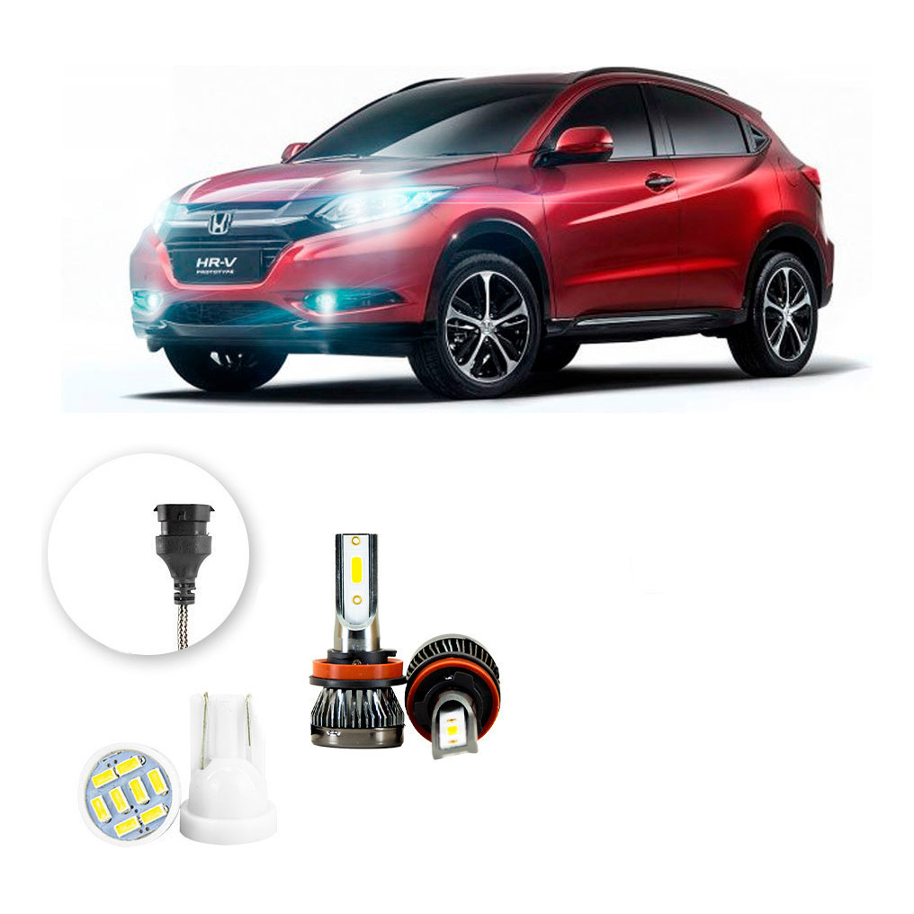 Ultra Led Nano Honda Hr-v 2015-2021 H8 22000lm Milha