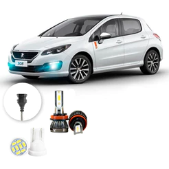 Ultra Led Nano 22000lm Peugeot 308 2012-2015 Farol Milha