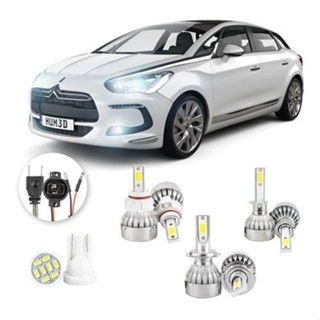 Lâmpadas Ultra Led Citroen Ds5 20000lm Alto Baixo e Milha + Pingo Led em Oferta na Shopee