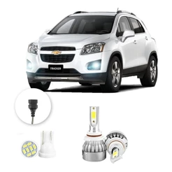 Farol de Neblina Milha Led Chevrolet Tracker 13 A 2016 20000lm