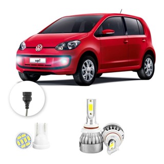 Farol de Neblina Milha Led Volkswagen Up 2014 A 2017 20000lm em Oferta na Shopee