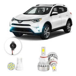 Lampada Farol Milha Led Toyota Rav 4 2016 A 2018 20000lm