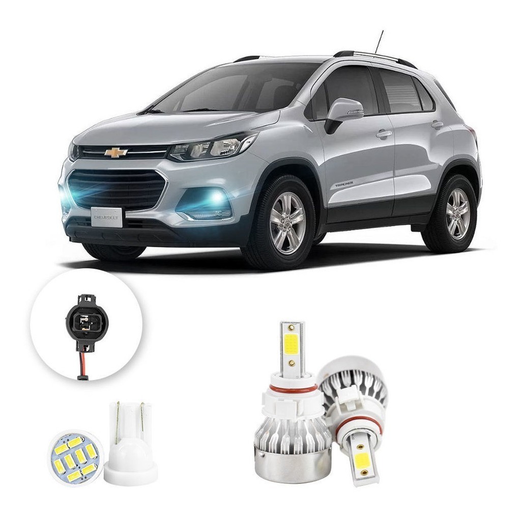 Lampada Farol Milha Led Chevrolet Tracker 17 A 2019 20000lm em Oferta na Shopee