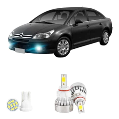 Lampada Farol Milha Citroen C4 Pallas 2006 A 13 H16 20000lm