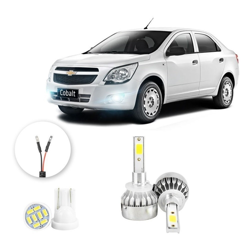 Lampada Farol Milha Led Chevrolet Cobalt 2011 A 2016 20000lm em Oferta na Shopee