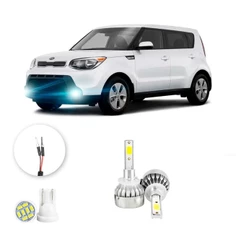 Lampada Farol De Milha Kia Soul 2015-2016 H27 20000lm