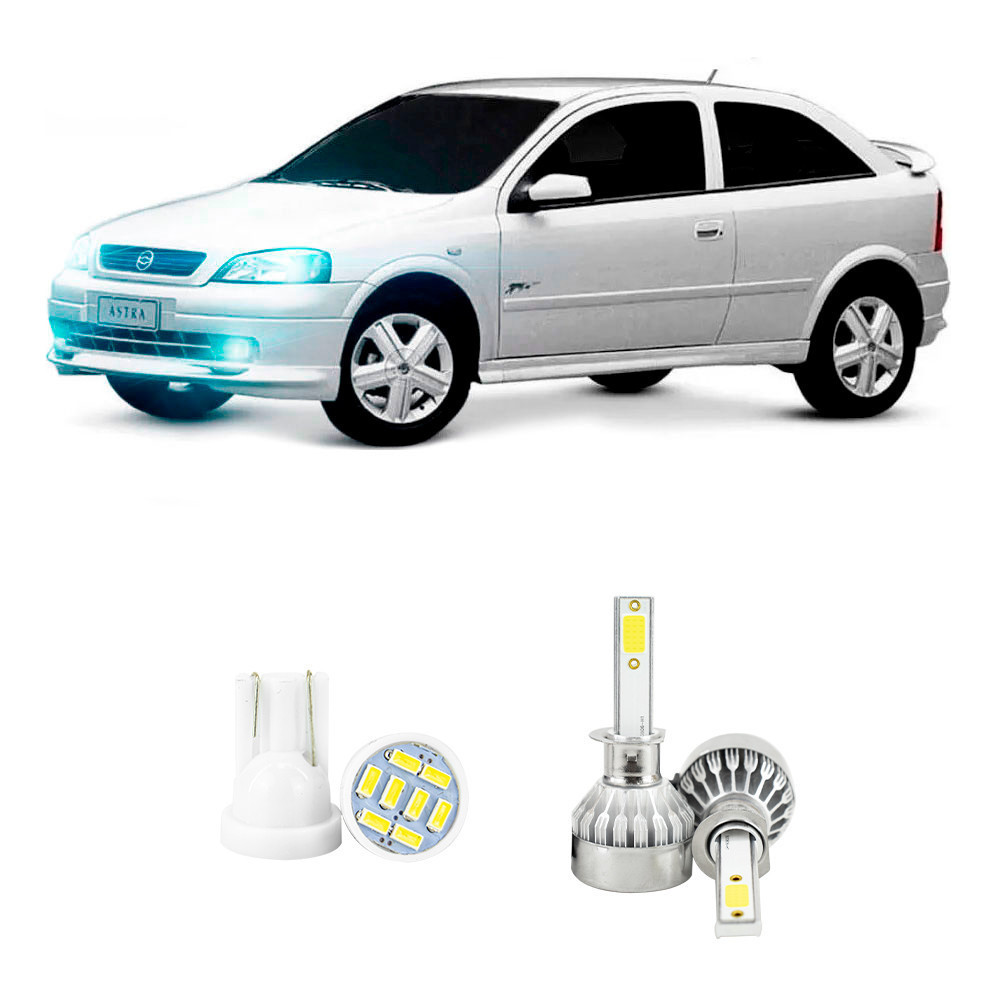 Lampada Led Farol Alto Chevrolet Astra 1999 A 2002 20000lm em Oferta na Shopee