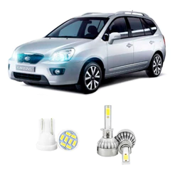 Lampada Led Farol Alto Kia Carens 2009 A 2013 20000lm