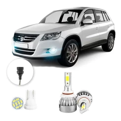 Lampada Farol Milha Led Volkswagen Tiguan 2012 2020 20000lm