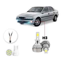 Lampada Farol Milha Led Chevrolet Vectra 1996 2005 20000lm
