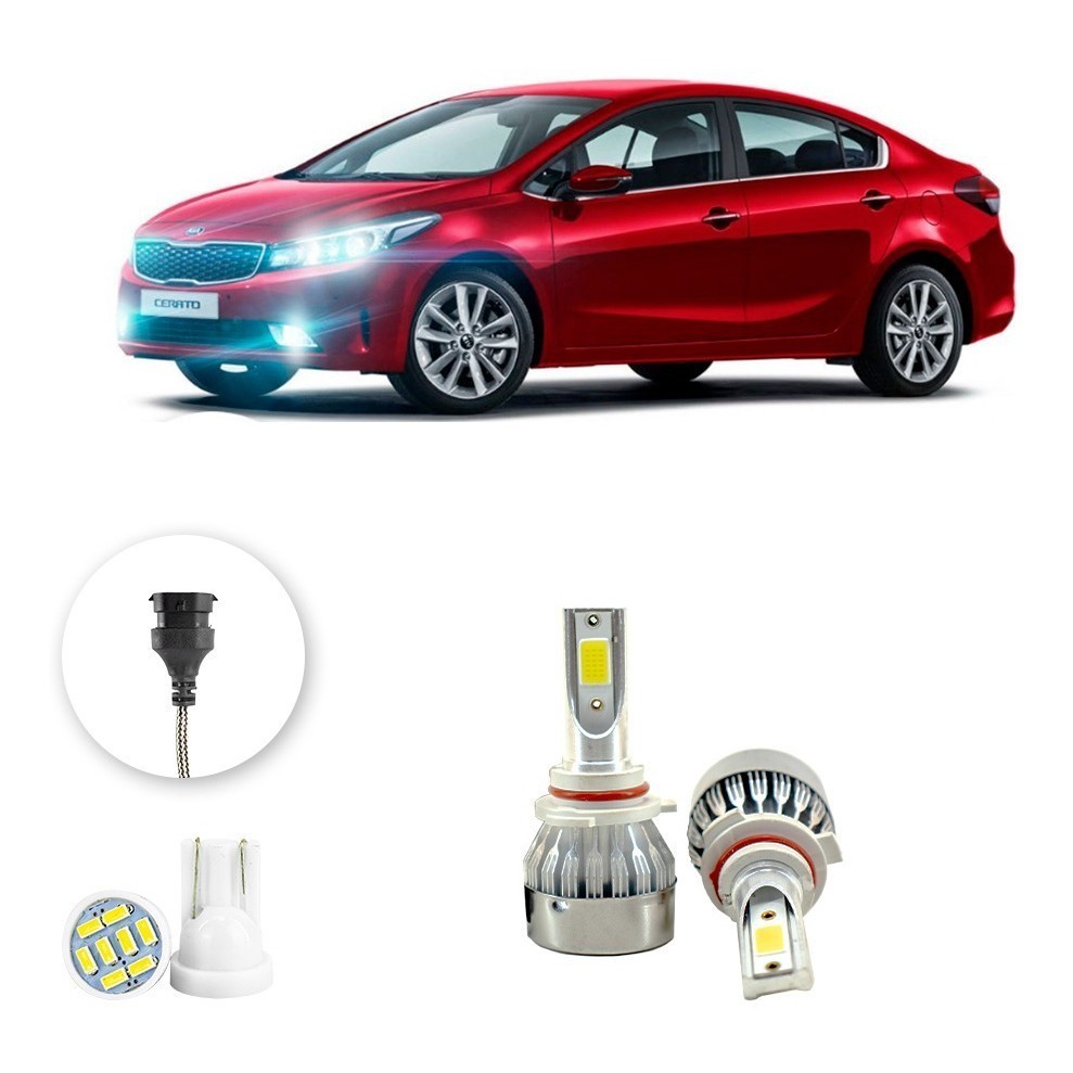 Lampada Farol De Milha Kia Cerato 2017-2022 Hb4 20000lm