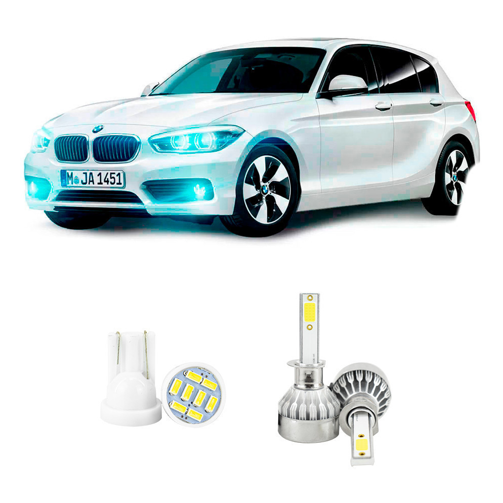Lampada Led Farol Alto Bmw 118i 2009 A 2013 20000lm em Oferta na Shopee